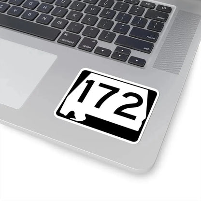 Alabama 172 (Alabama) (Road Sign) STICKER Vinyl Kiss-Cut Decal - The Sticker Space