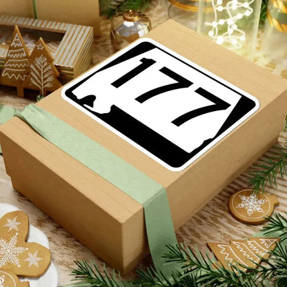 Alabama 177 (Alabama) (Road Sign) STICKER Vinyl Kiss-Cut Decal - The Sticker Space