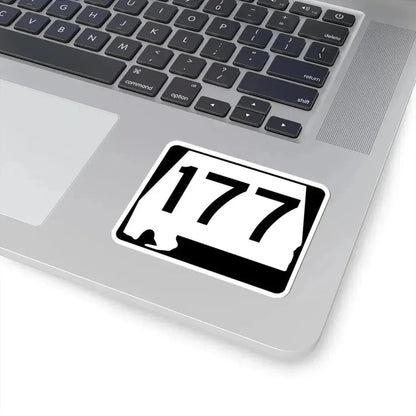 Alabama 177 (Alabama) (Road Sign) STICKER Vinyl Kiss-Cut Decal - The Sticker Space