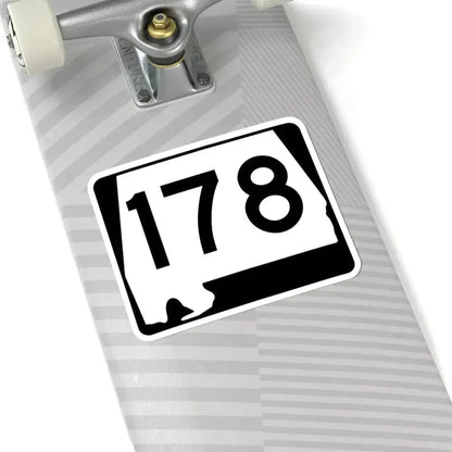 Alabama 178 (Alabama) (Road Sign) STICKER Vinyl Kiss-Cut Decal - The Sticker Space