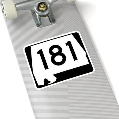 Alabama 181 (Alabama) (Road Sign) STICKER Vinyl Kiss-Cut Decal - The Sticker Space