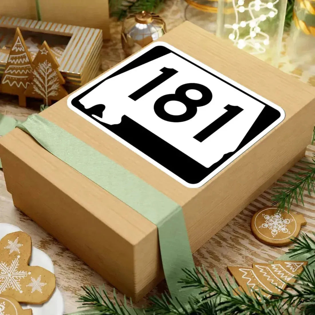 Alabama 181 (Alabama) (Road Sign) STICKER Vinyl Kiss-Cut Decal - The Sticker Space