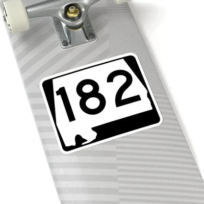 Alabama 182 (Alabama) (Road Sign) STICKER Vinyl Kiss-Cut Decal - The Sticker Space