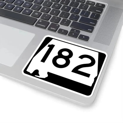 Alabama 182 (Alabama) (Road Sign) STICKER Vinyl Kiss-Cut Decal - The Sticker Space