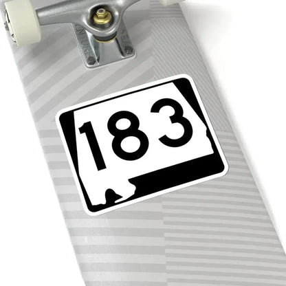 Alabama 183 (Alabama) (Road Sign) STICKER Vinyl Kiss-Cut Decal - The Sticker Space