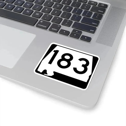 Alabama 183 (Alabama) (Road Sign) STICKER Vinyl Kiss-Cut Decal - The Sticker Space