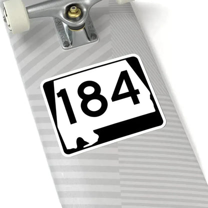 Alabama 184 (Alabama) (Road Sign) STICKER Vinyl Kiss-Cut Decal - The Sticker Space