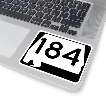 Alabama 184 (Alabama) (Road Sign) STICKER Vinyl Kiss-Cut Decal - The Sticker Space