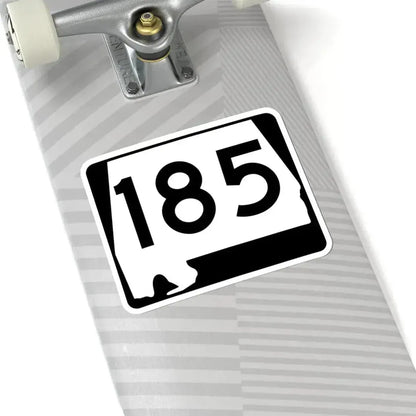 Alabama 185 (Alabama) (Road Sign) STICKER Vinyl Kiss-Cut Decal - The Sticker Space