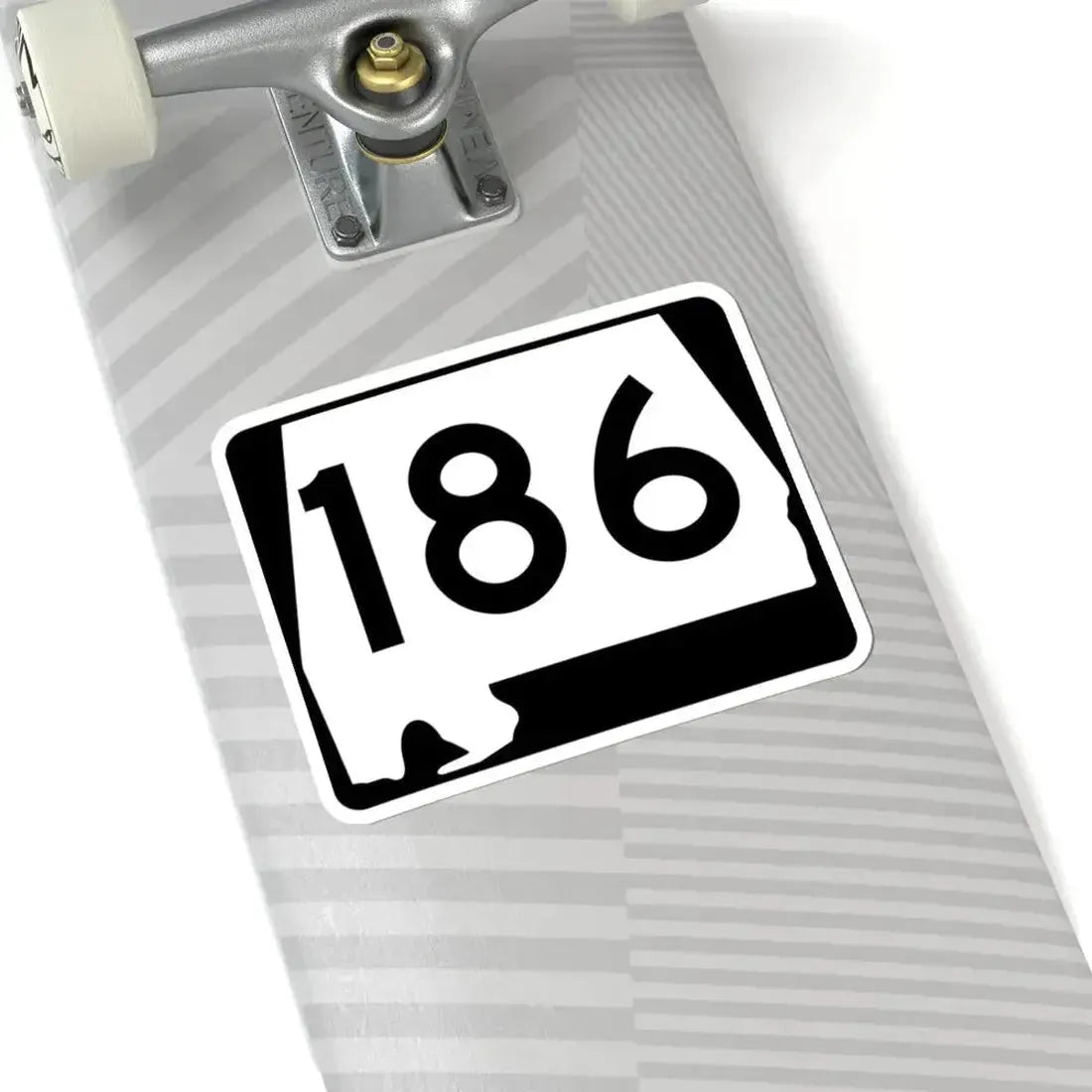 Alabama 186 (Alabama) (Road Sign) STICKER Vinyl Kiss-Cut Decal - The Sticker Space
