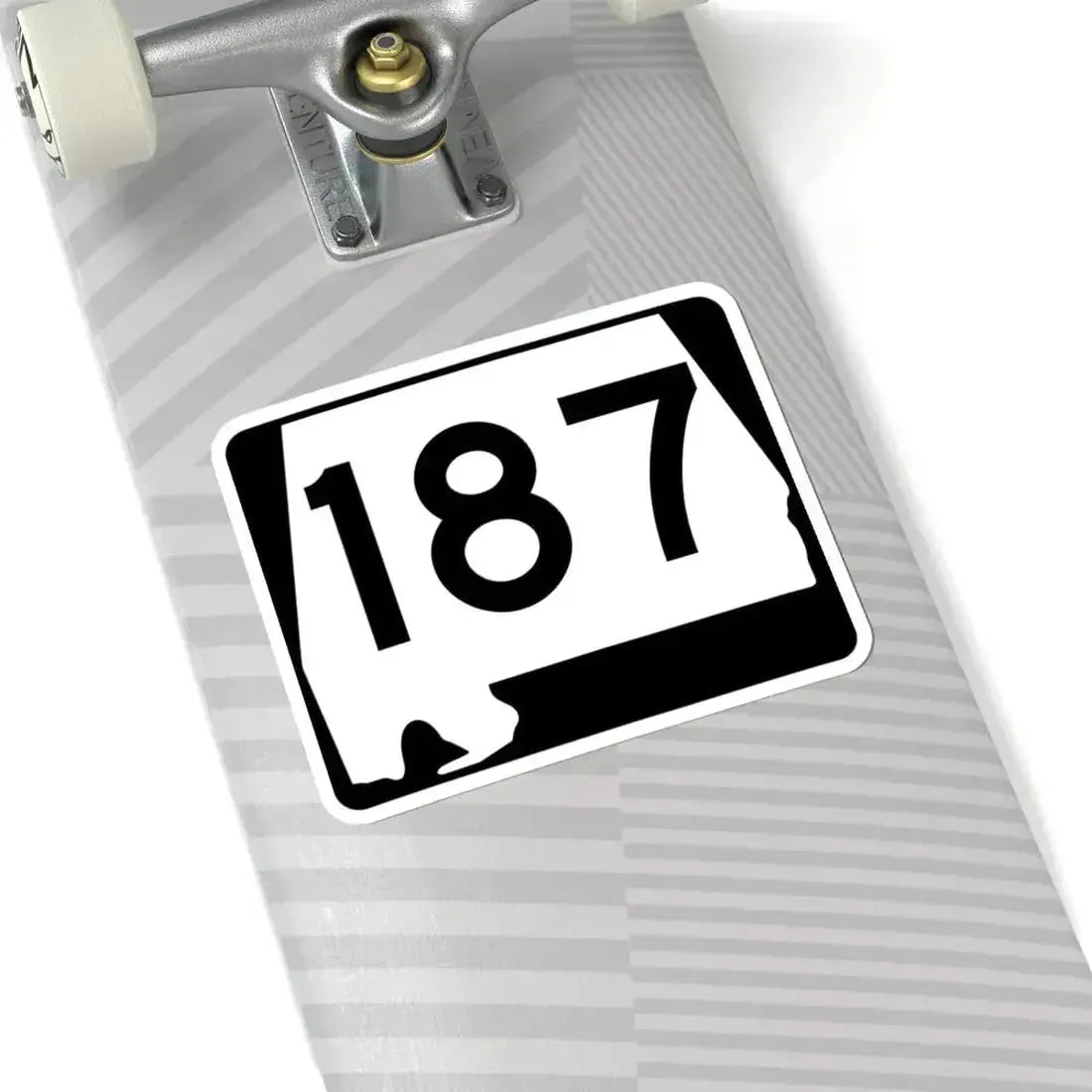 Alabama 187 (Alabama) (Road Sign) STICKER Vinyl Kiss-Cut Decal - The Sticker Space