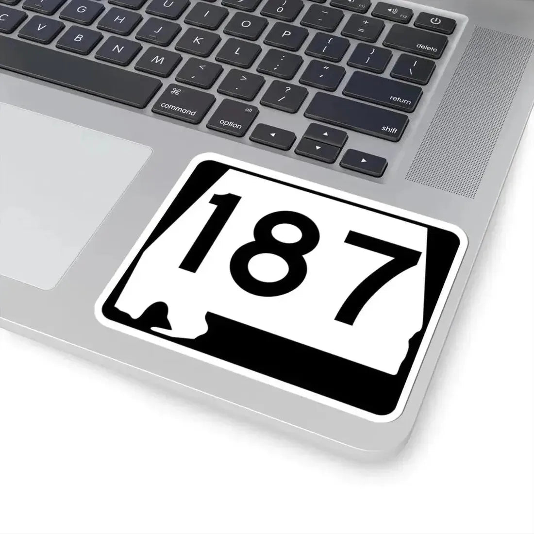 Alabama 187 (Alabama) (Road Sign) STICKER Vinyl Kiss-Cut Decal - The Sticker Space