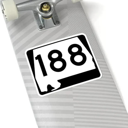 Alabama 188 (Alabama) (Road Sign) STICKER Vinyl Kiss-Cut Decal - The Sticker Space