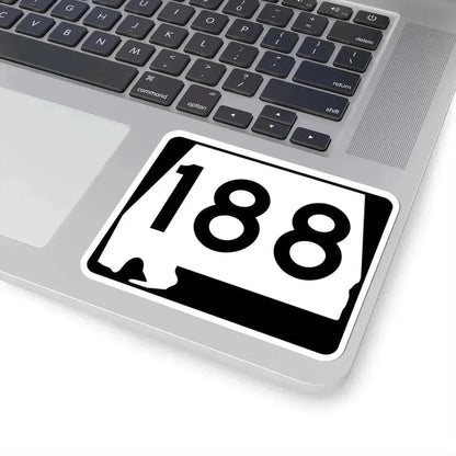 Alabama 188 (Alabama) (Road Sign) STICKER Vinyl Kiss-Cut Decal - The Sticker Space