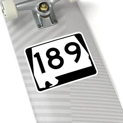 Alabama 189 (Alabama) (Road Sign) STICKER Vinyl Kiss-Cut Decal - The Sticker Space