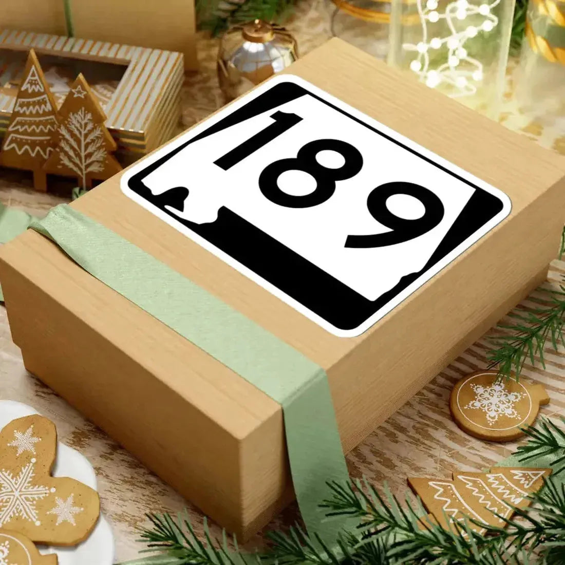 Alabama 189 (Alabama) (Road Sign) STICKER Vinyl Kiss-Cut Decal - The Sticker Space