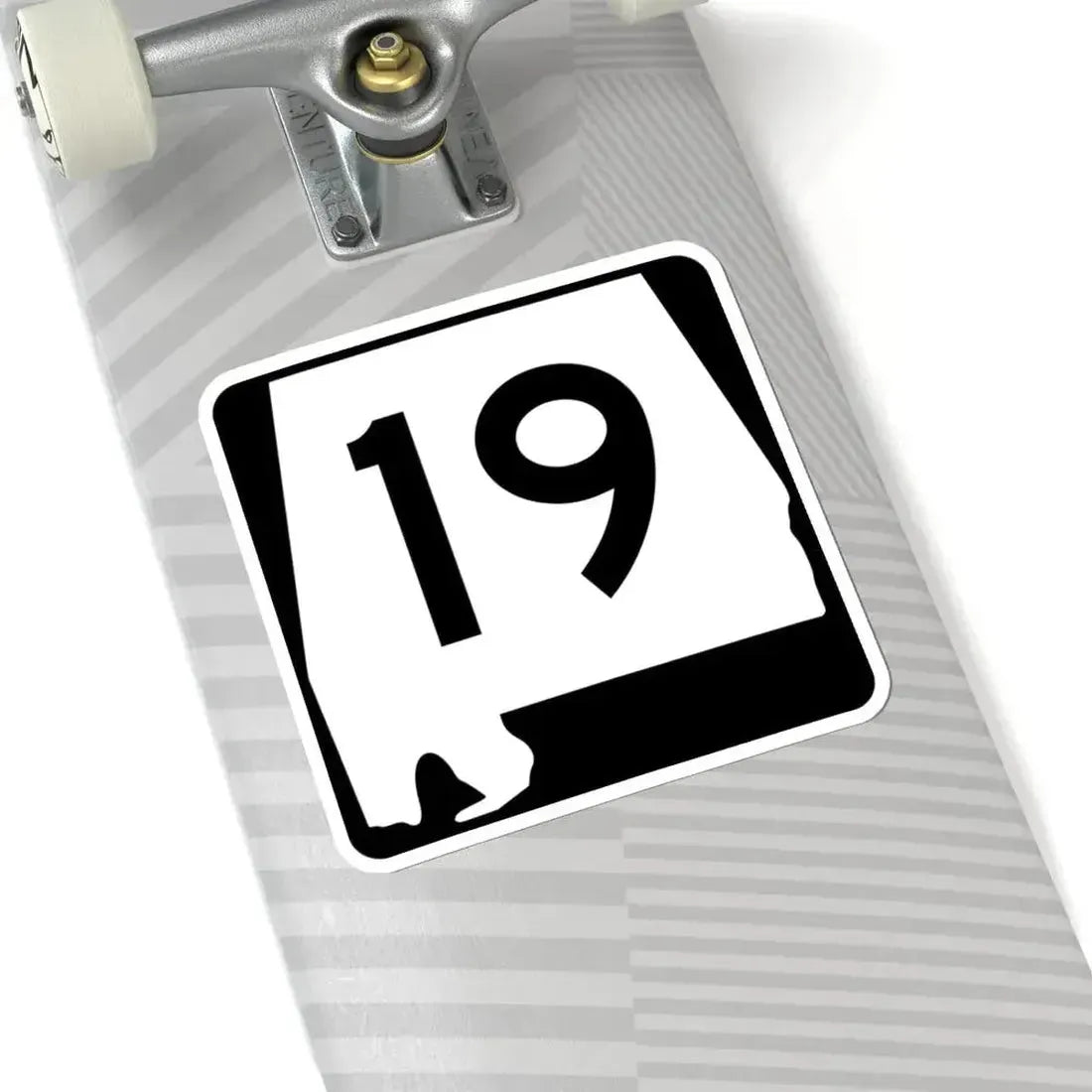 Alabama 19 (Alabama) (Road Sign) STICKER Vinyl Kiss-Cut Decal - The Sticker Space