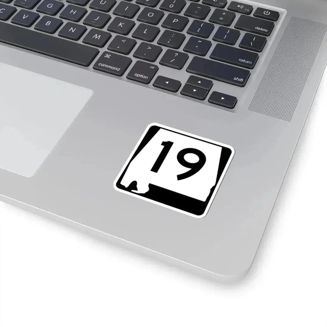 Alabama 19 (Alabama) (Road Sign) STICKER Vinyl Kiss-Cut Decal - The Sticker Space