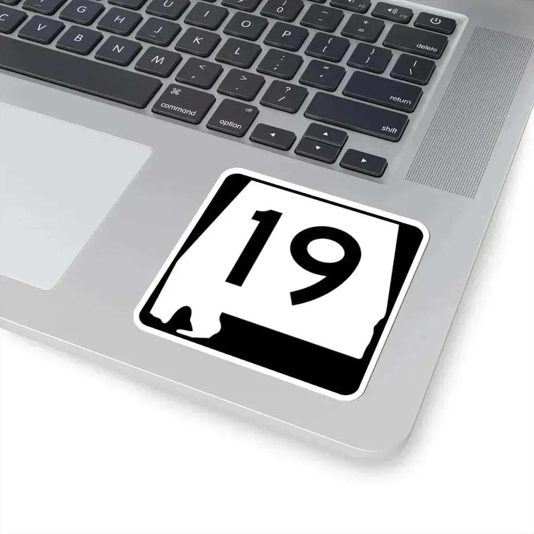 Alabama 19 (Alabama) (Road Sign) STICKER Vinyl Kiss-Cut Decal - The Sticker Space