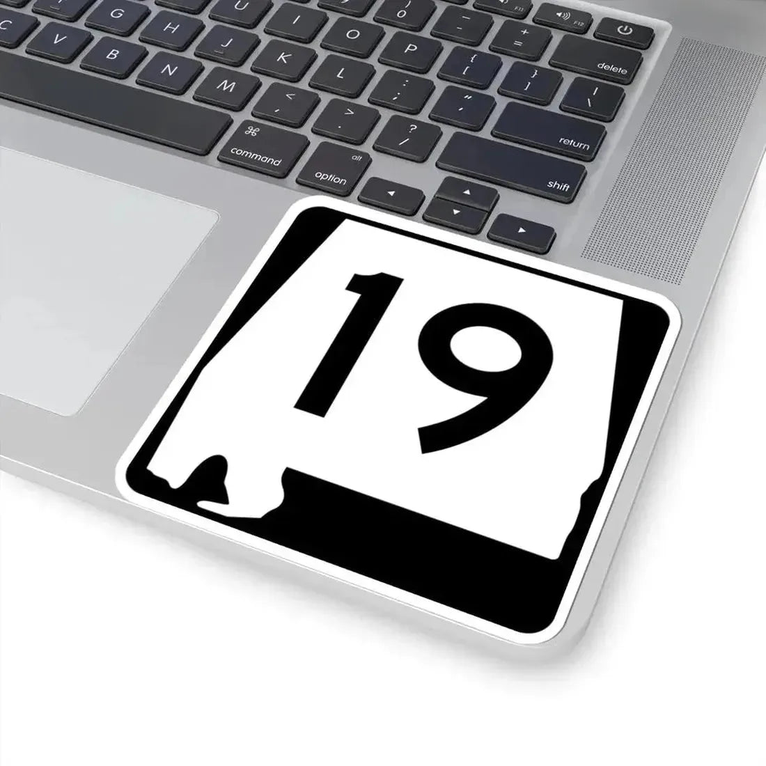 Alabama 19 (Alabama) (Road Sign) STICKER Vinyl Kiss-Cut Decal - The Sticker Space