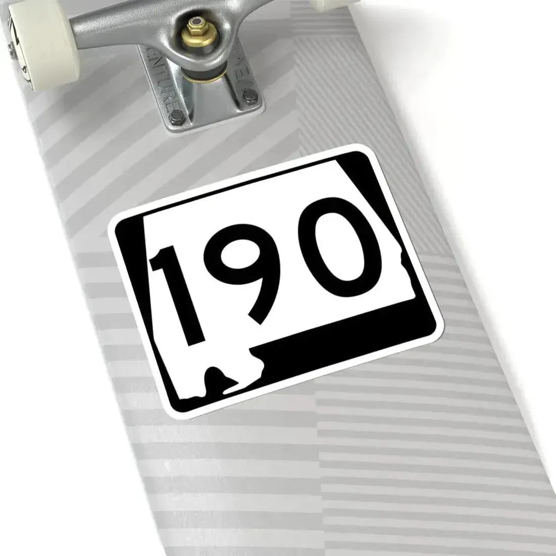 Alabama 190 (Alabama) (Road Sign) STICKER Vinyl Kiss-Cut Decal - The Sticker Space