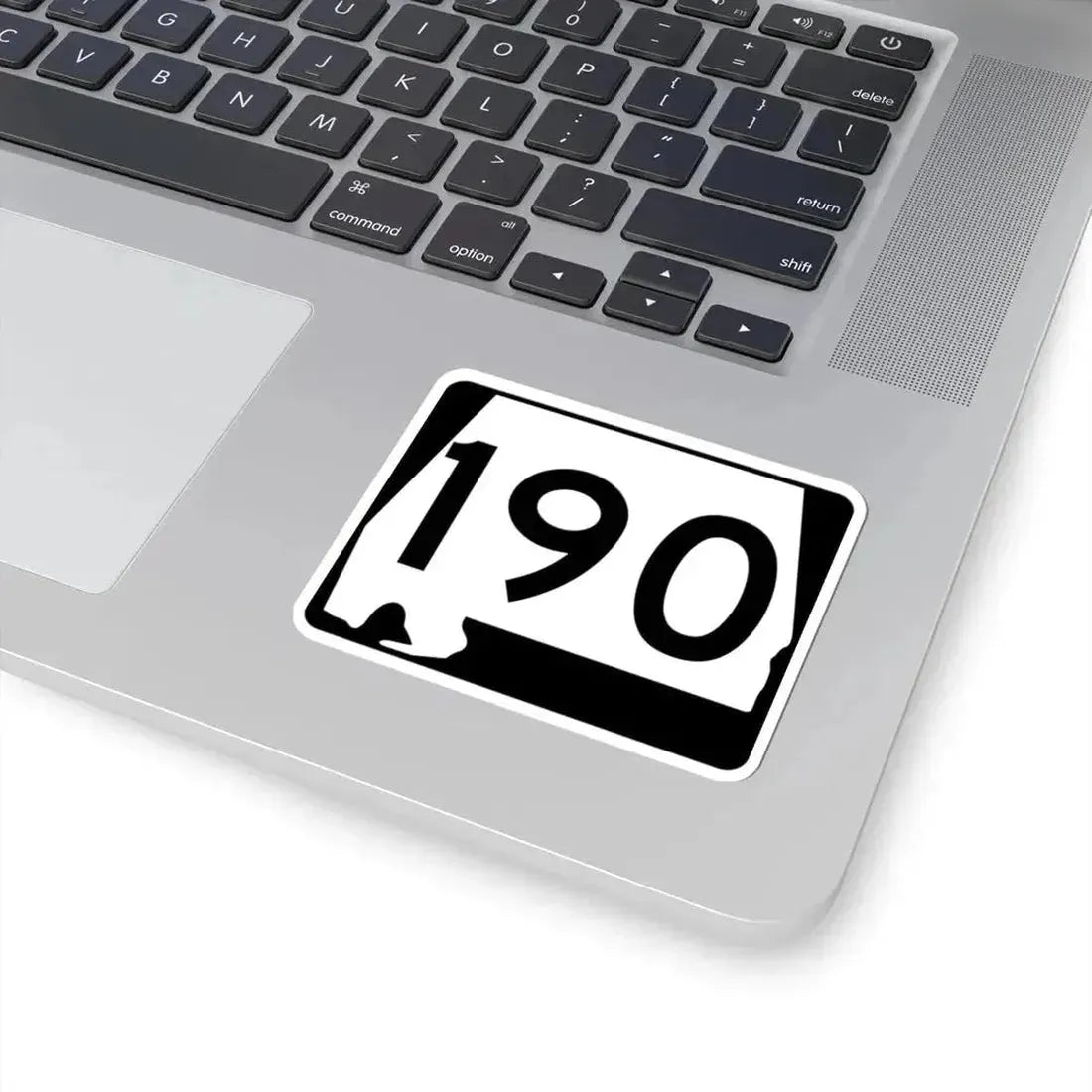 Alabama 190 (Alabama) (Road Sign) STICKER Vinyl Kiss-Cut Decal - The Sticker Space