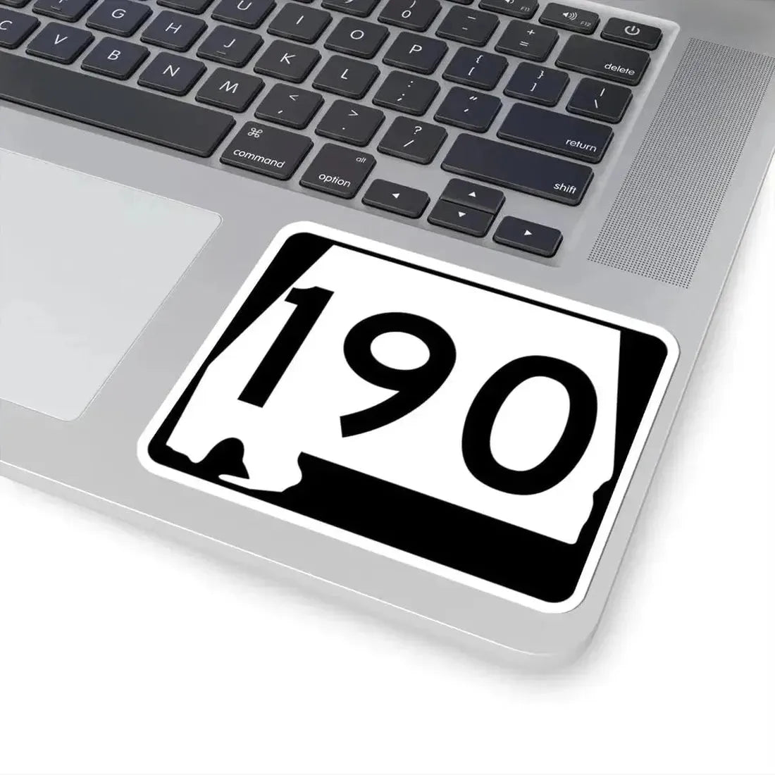 Alabama 190 (Alabama) (Road Sign) STICKER Vinyl Kiss-Cut Decal - The Sticker Space