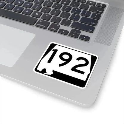 Alabama 192 (Alabama) (Road Sign) STICKER Vinyl Kiss-Cut Decal - The Sticker Space