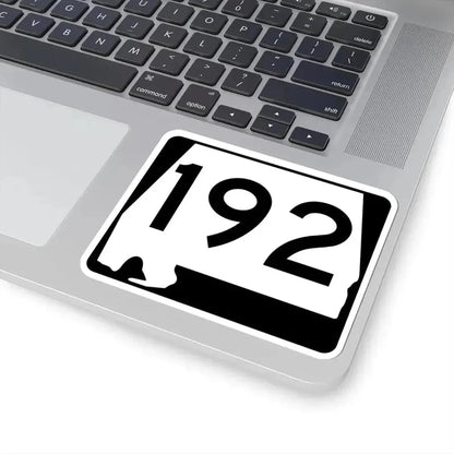 Alabama 192 (Alabama) (Road Sign) STICKER Vinyl Kiss-Cut Decal - The Sticker Space