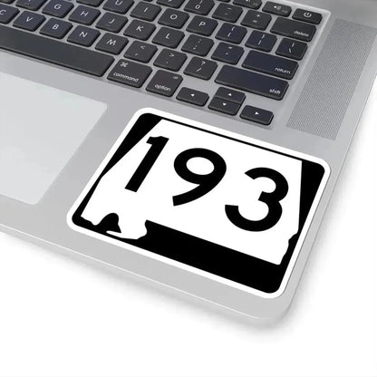 Alabama 193 (Alabama) (Road Sign) STICKER Vinyl Kiss-Cut Decal - The Sticker Space