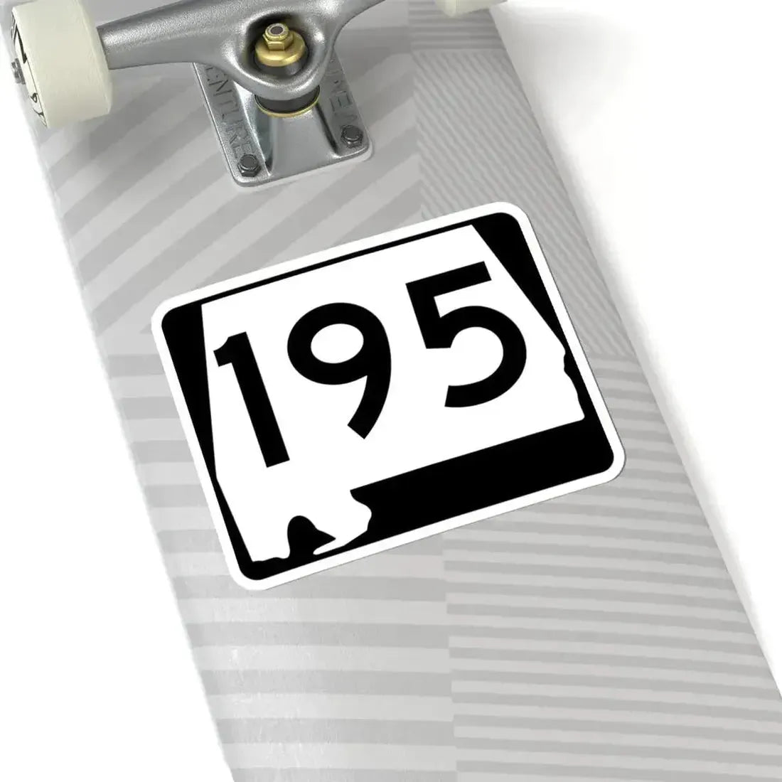 Alabama 195 (Alabama) (Road Sign) STICKER Vinyl Kiss-Cut Decal - The Sticker Space