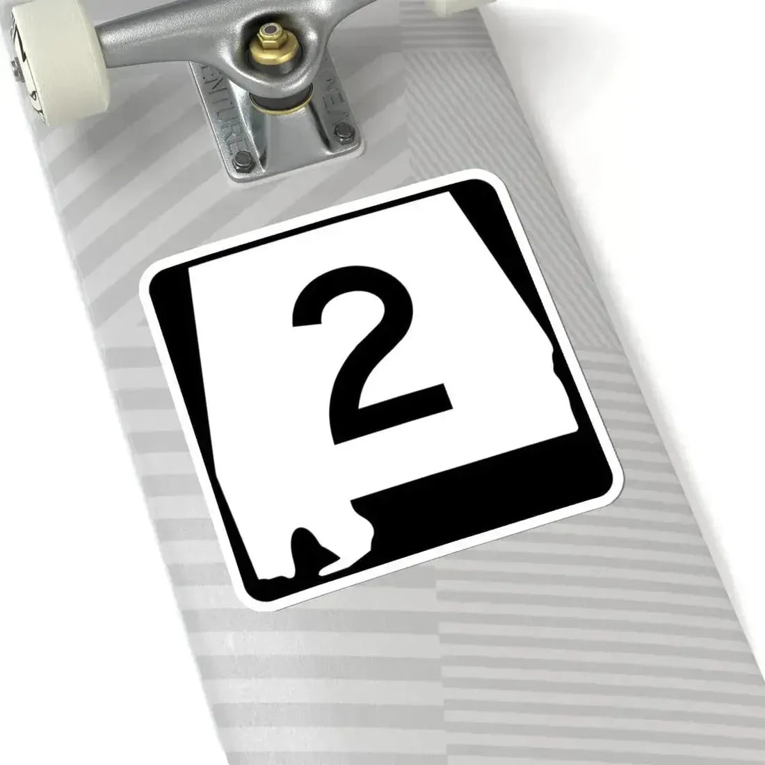 Alabama 2 (Alabama) (Road Sign) STICKER Vinyl Kiss-Cut Decal - The Sticker Space