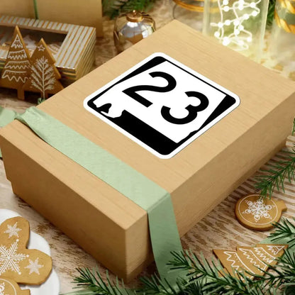 Alabama 23 (Alabama) (Road Sign) STICKER Vinyl Kiss-Cut Decal - The Sticker Space