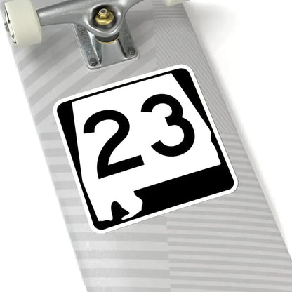 Alabama 23 (Alabama) (Road Sign) STICKER Vinyl Kiss-Cut Decal - The Sticker Space