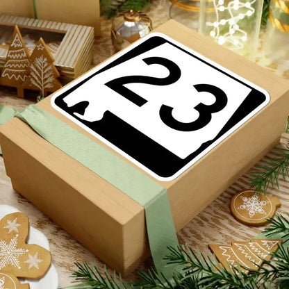 Alabama 23 (Alabama) (Road Sign) STICKER Vinyl Kiss-Cut Decal - The Sticker Space