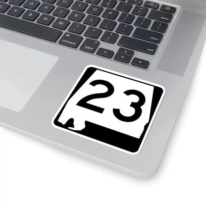 Alabama 23 (Alabama) (Road Sign) STICKER Vinyl Kiss-Cut Decal - The Sticker Space