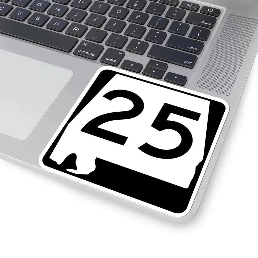 Alabama 25 (Alabama) (Road Sign) STICKER Vinyl Kiss-Cut Decal - The Sticker Space