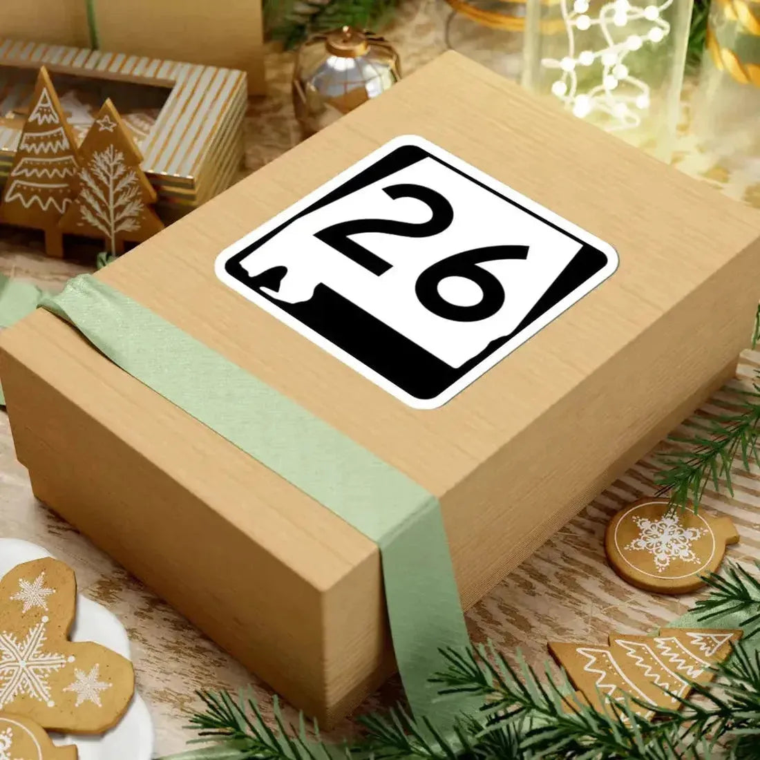 Alabama 26 (Alabama) (Road Sign) STICKER Vinyl Kiss-Cut Decal - The Sticker Space