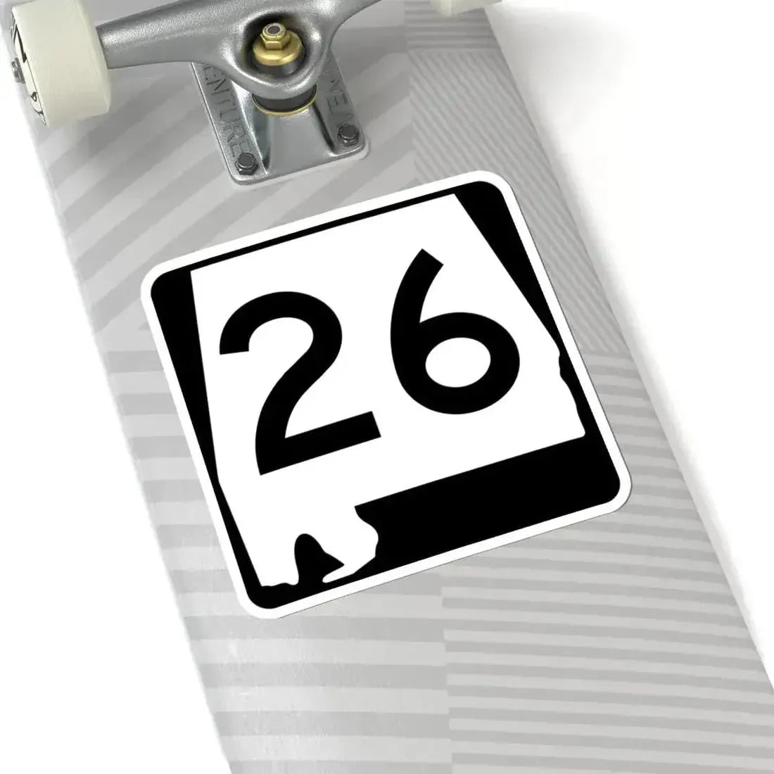 Alabama 26 (Alabama) (Road Sign) STICKER Vinyl Kiss-Cut Decal - The Sticker Space