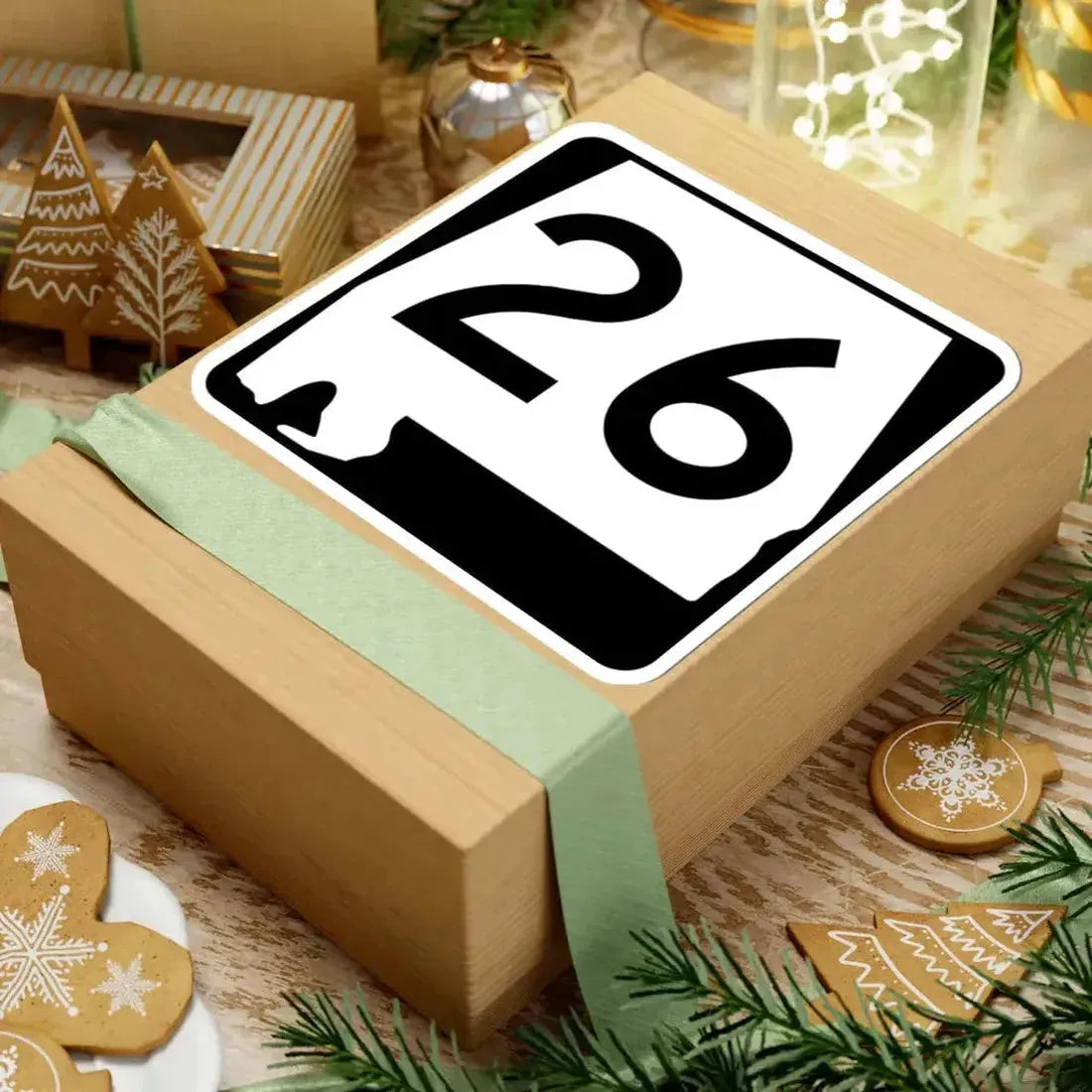 Alabama 26 (Alabama) (Road Sign) STICKER Vinyl Kiss-Cut Decal - The Sticker Space