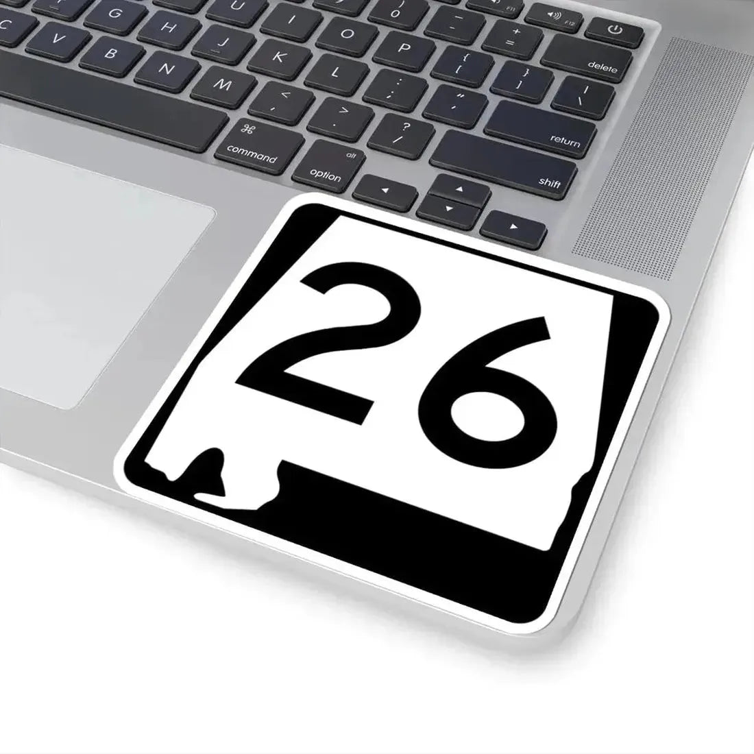 Alabama 26 (Alabama) (Road Sign) STICKER Vinyl Kiss-Cut Decal - The Sticker Space