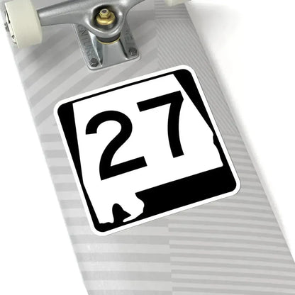 Alabama 27 (Alabama) (Road Sign) STICKER Vinyl Kiss-Cut Decal - The Sticker Space