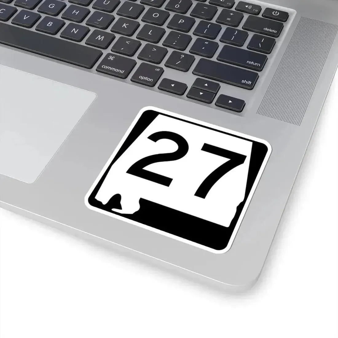 Alabama 27 (Alabama) (Road Sign) STICKER Vinyl Kiss-Cut Decal - The Sticker Space