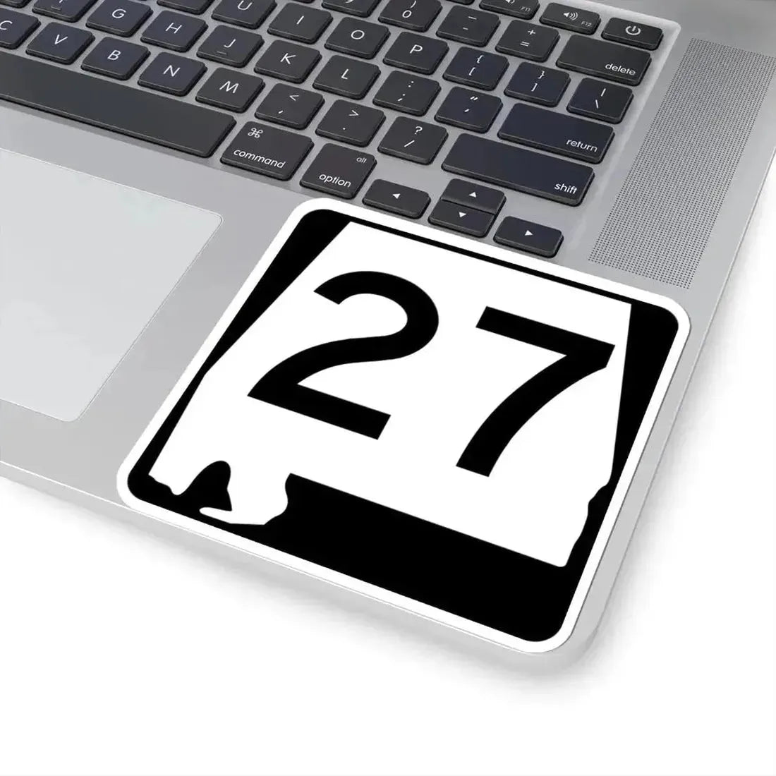 Alabama 27 (Alabama) (Road Sign) STICKER Vinyl Kiss-Cut Decal - The Sticker Space