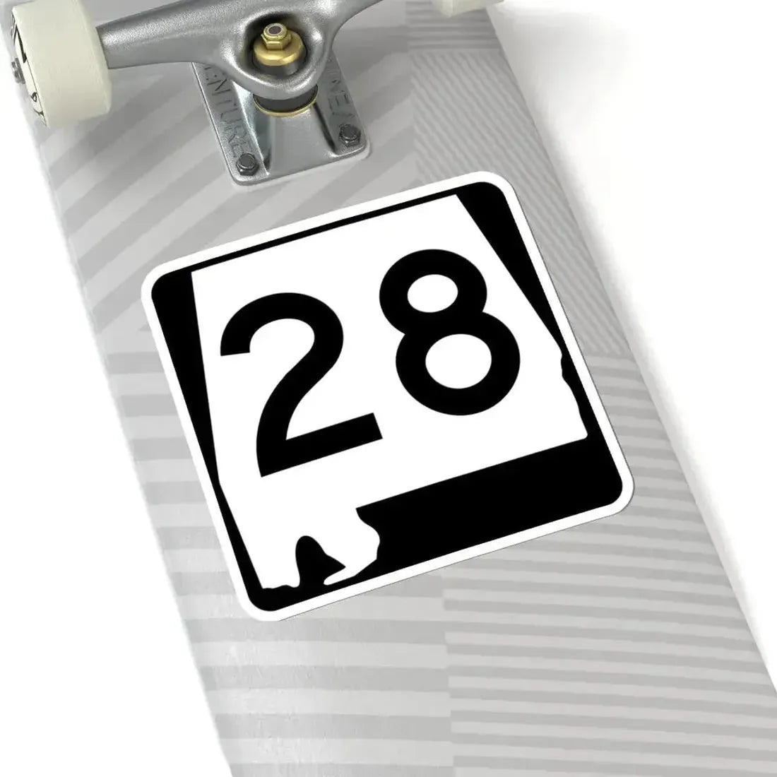 Alabama 28 (Alabama) (Road Sign) STICKER Vinyl Kiss-Cut Decal - The Sticker Space