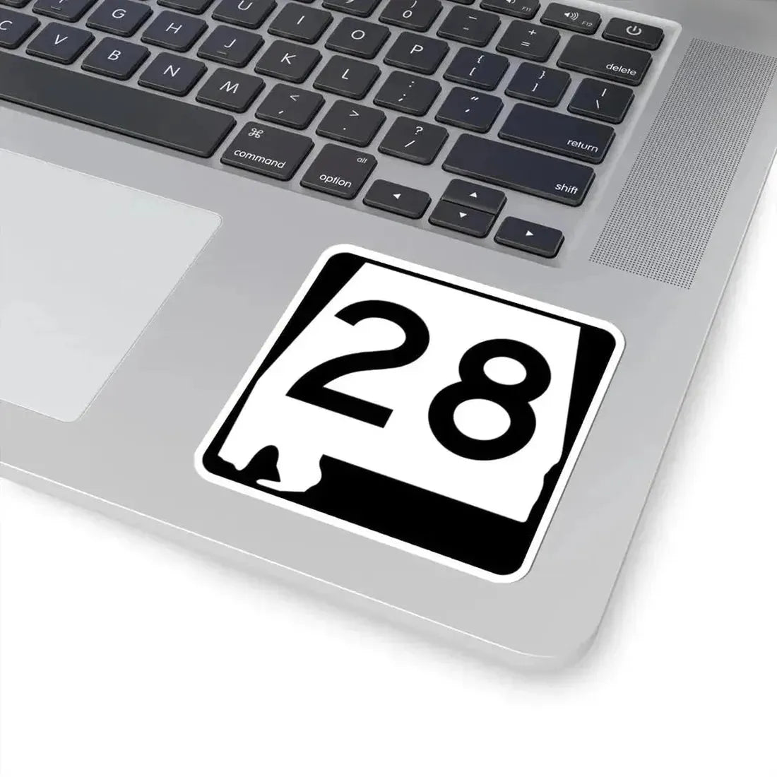 Alabama 28 (Alabama) (Road Sign) STICKER Vinyl Kiss-Cut Decal - The Sticker Space