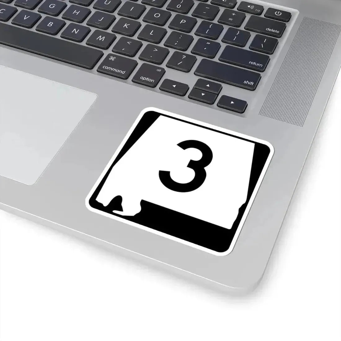 Alabama 3 (Alabama) (Road Sign) STICKER Vinyl Kiss-Cut Decal - The Sticker Space