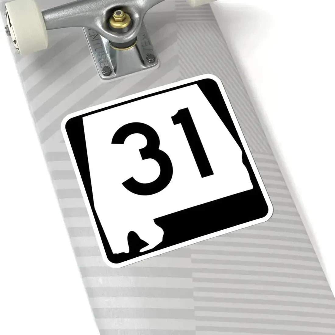 Alabama 31 (Alabama) (Road Sign) STICKER Vinyl Kiss-Cut Decal - The Sticker Space