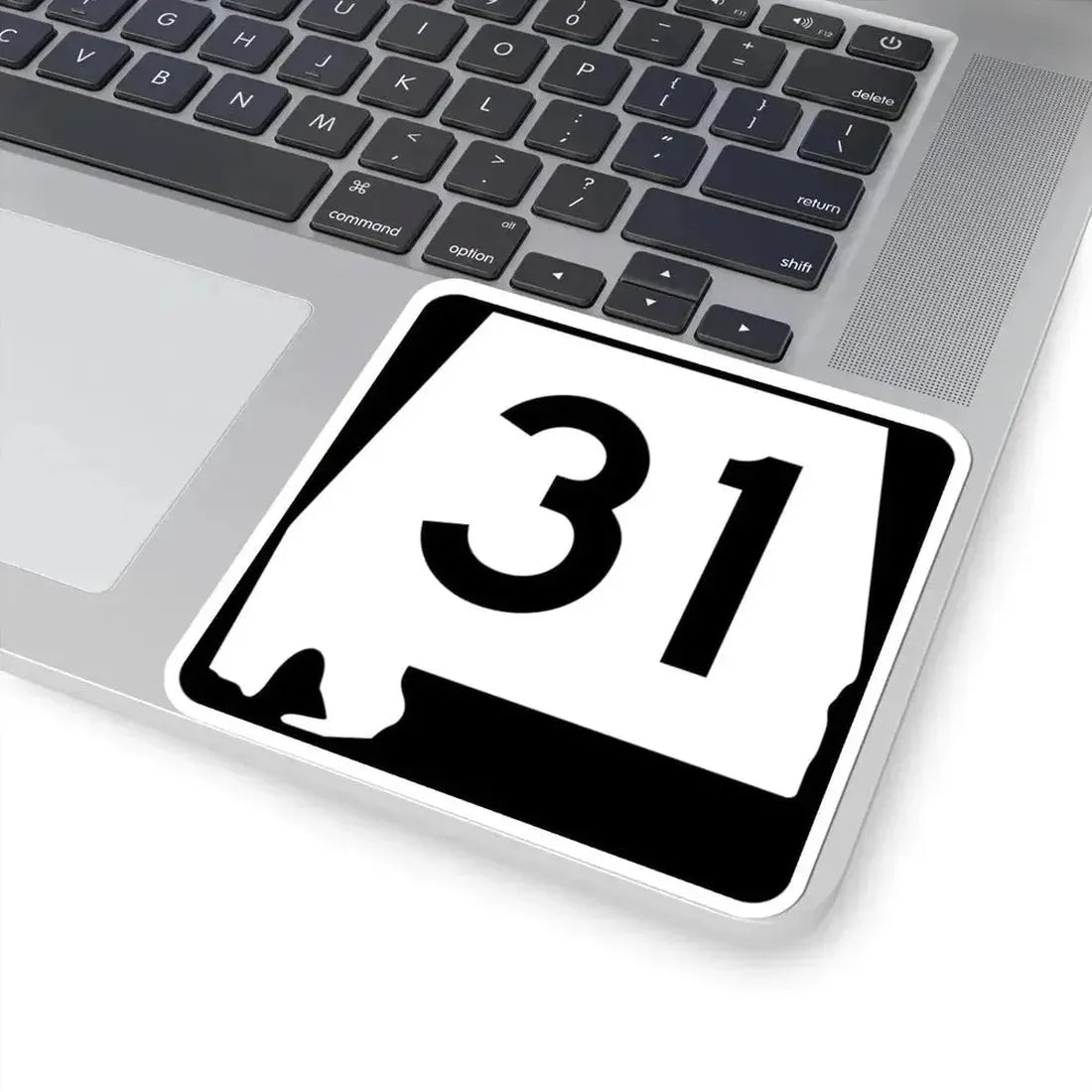 Alabama 31 (Alabama) (Road Sign) STICKER Vinyl Kiss-Cut Decal - The Sticker Space