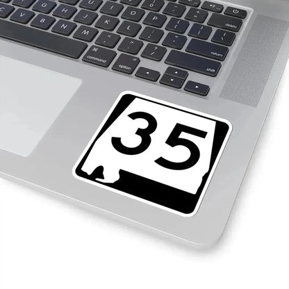 Alabama 35 (Alabama) (Road Sign) STICKER Vinyl Kiss-Cut Decal - The Sticker Space